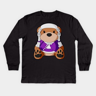 Baron Teddy Bear Kids Long Sleeve T-Shirt